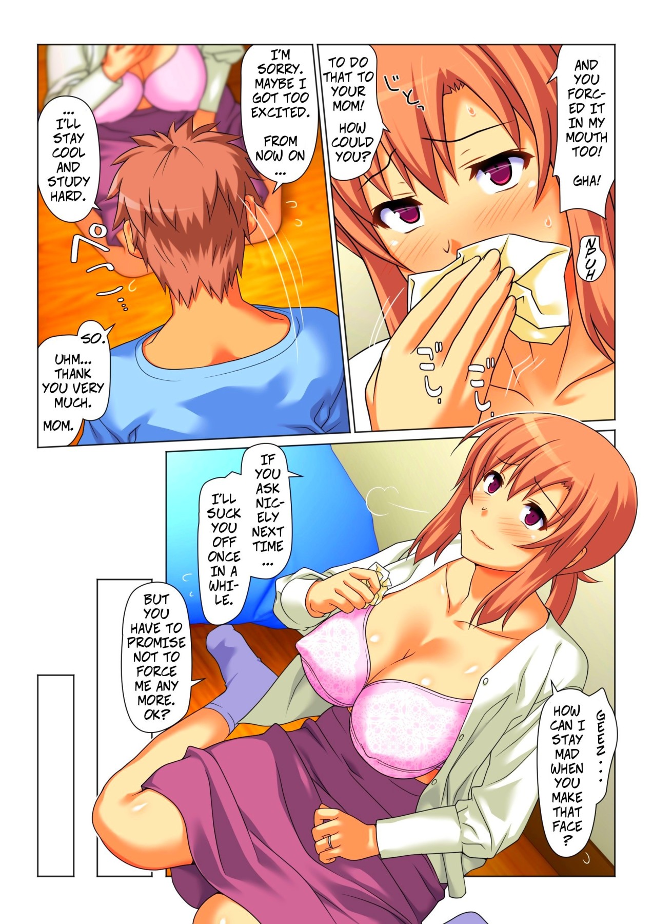 Hentai Manga Comic-Mom Will Put Out Everyday On The Condition That His Grades Improve-Read-22